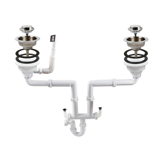Pop-Up Waste & Plumbing Kit – Double