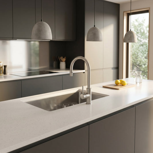 STELLATO Single Lever Stainless Steel Mixer Tap