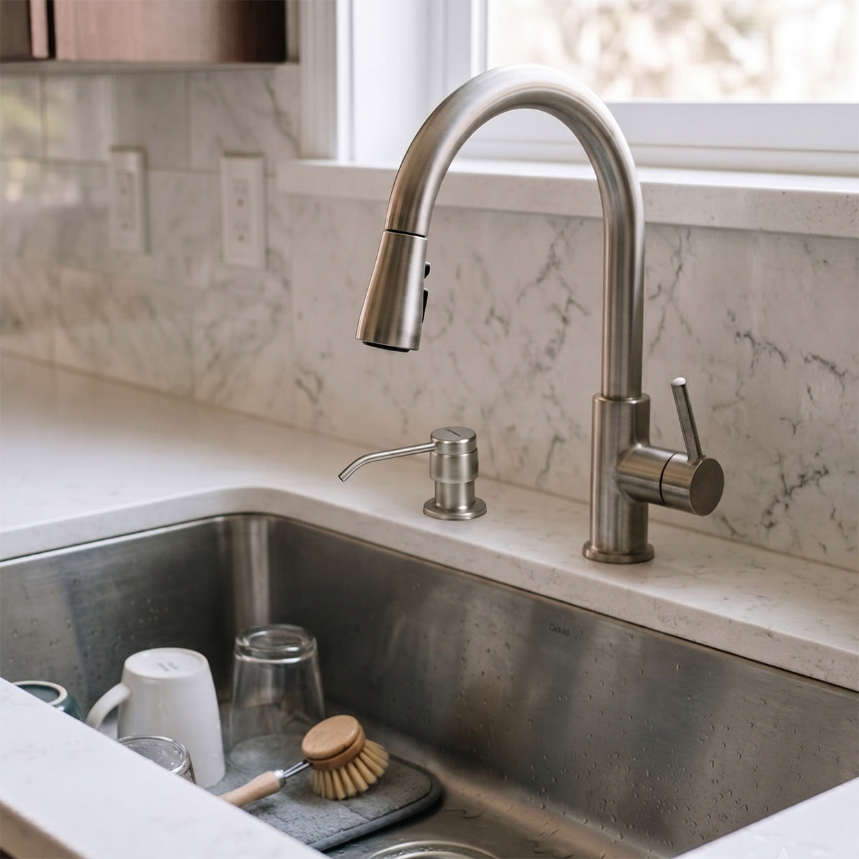 Soap Dispenser - Brushed