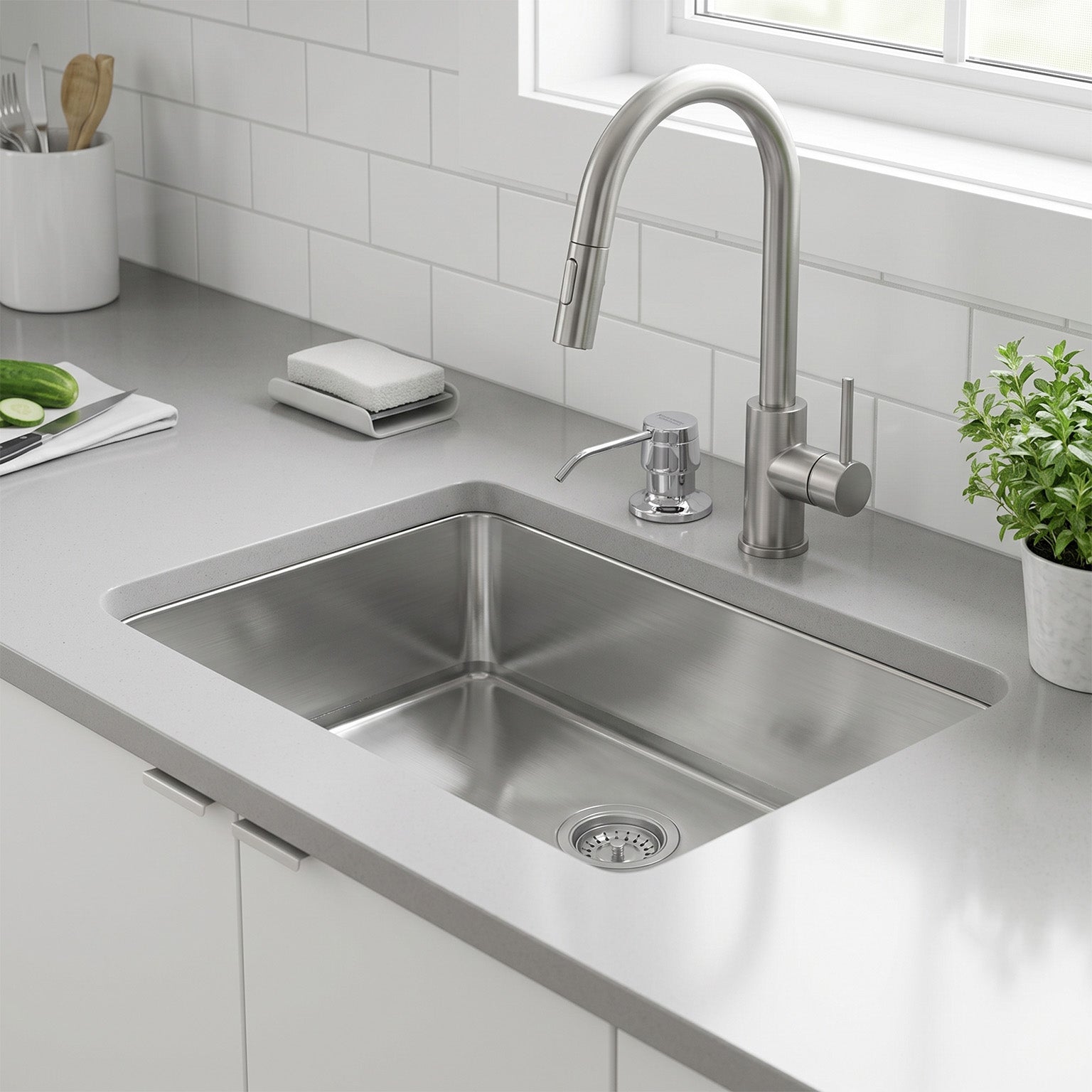 Soap Dispenser - Chrome