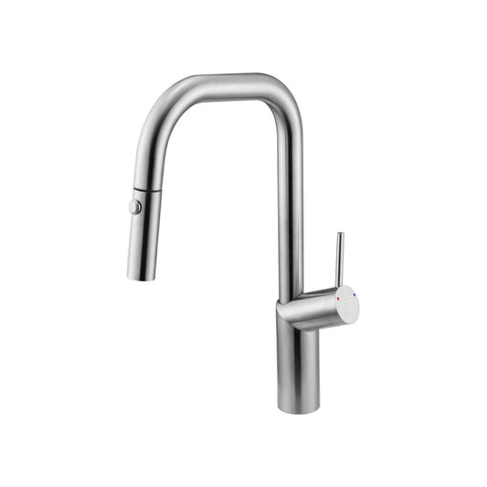 SPIGOLO Full Flow Smooth Water Softened Square Swivel Spout With Shower Function