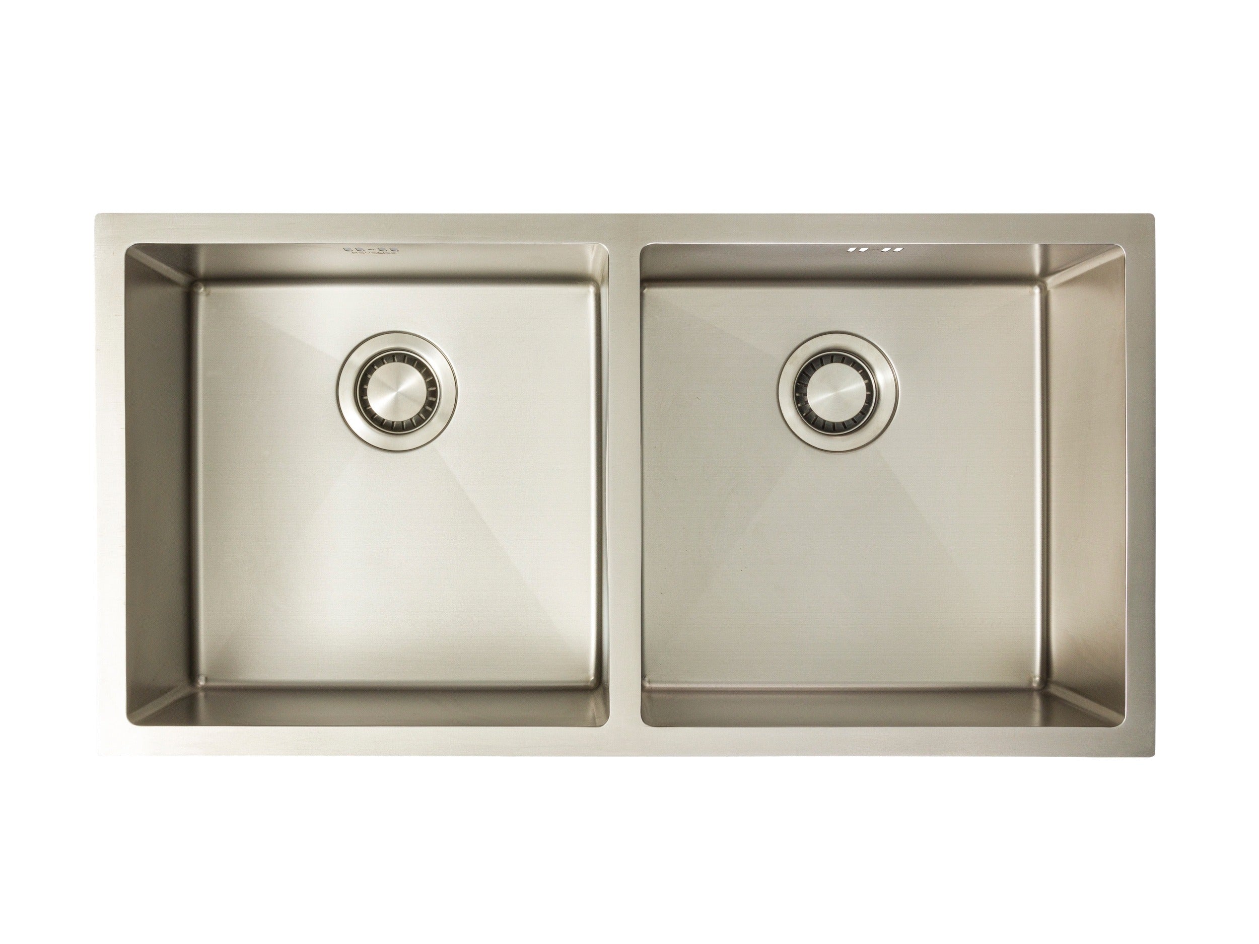 GEMELLO Nano Coated Stainless Steel Double Bowl System 825mm x 450mm