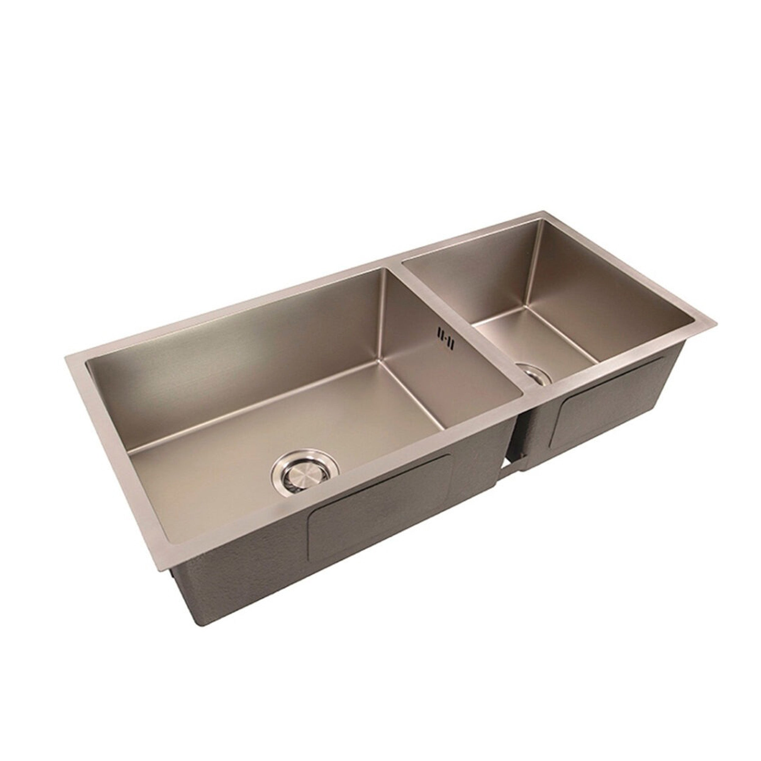 DUOGRANDE Nano Coated Double Sink Deep Bowl System 500mm x 350mm