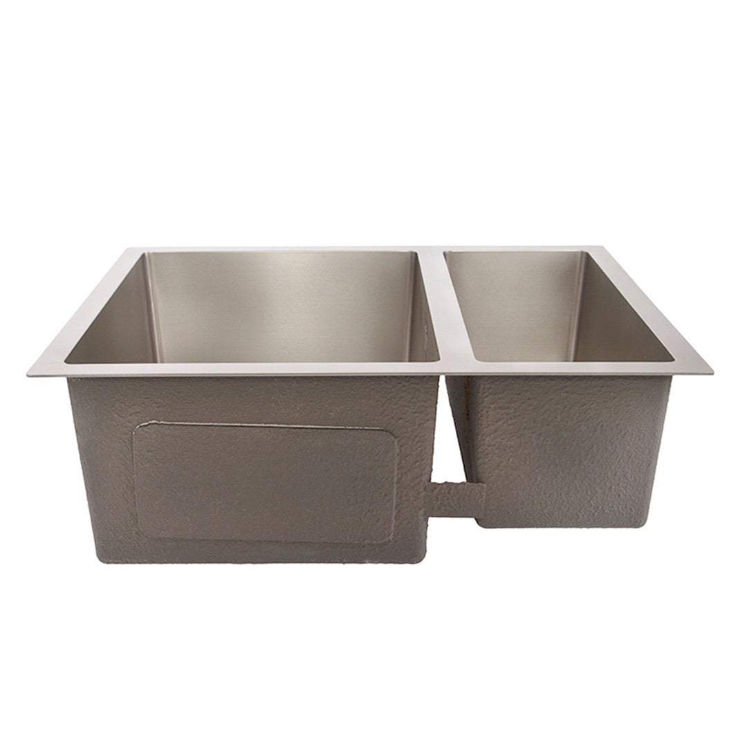 ROCA Nano Coated Stainless Steel Double Sink Bowl