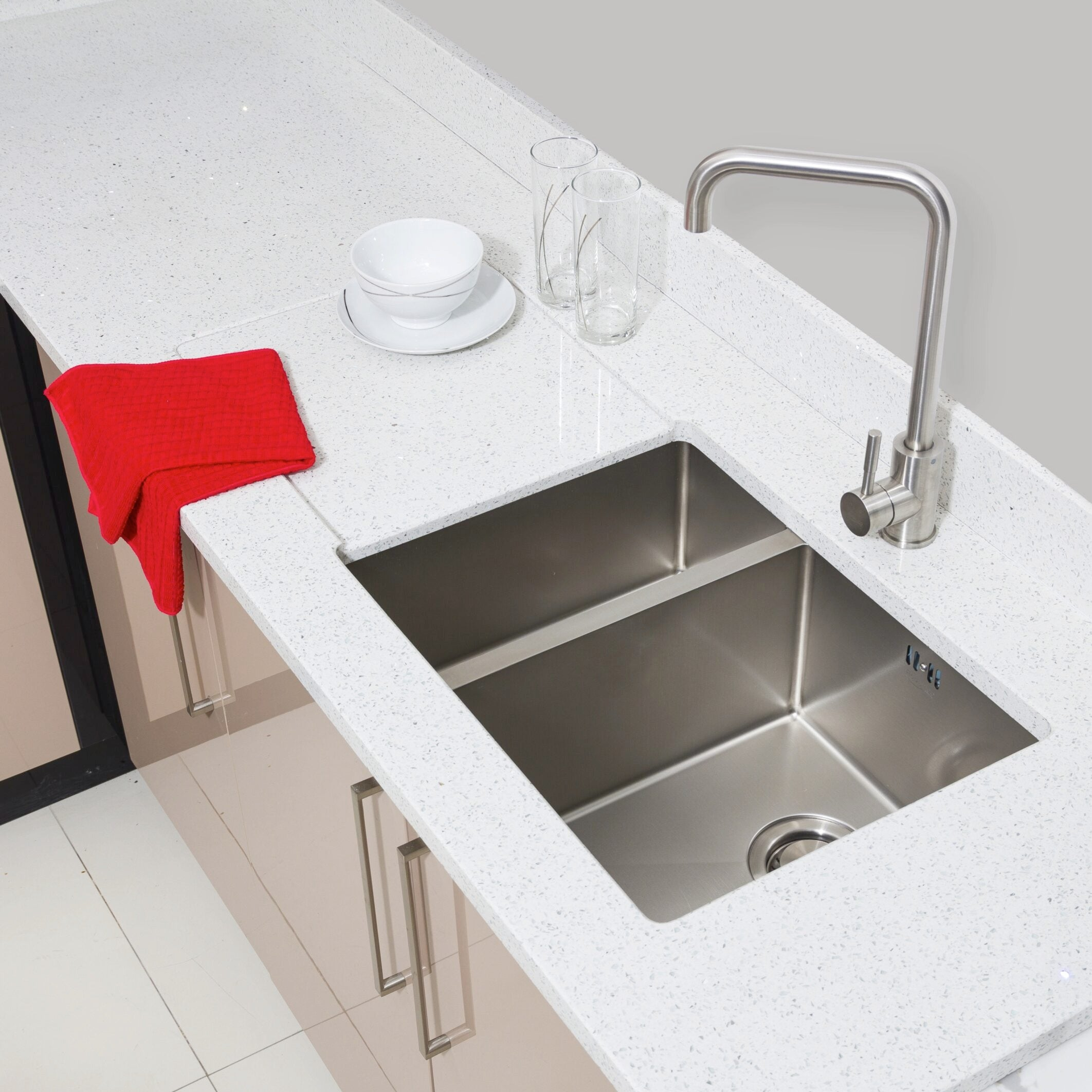 ROCA Nano Coated Stainless Steel Double Sink Bowl