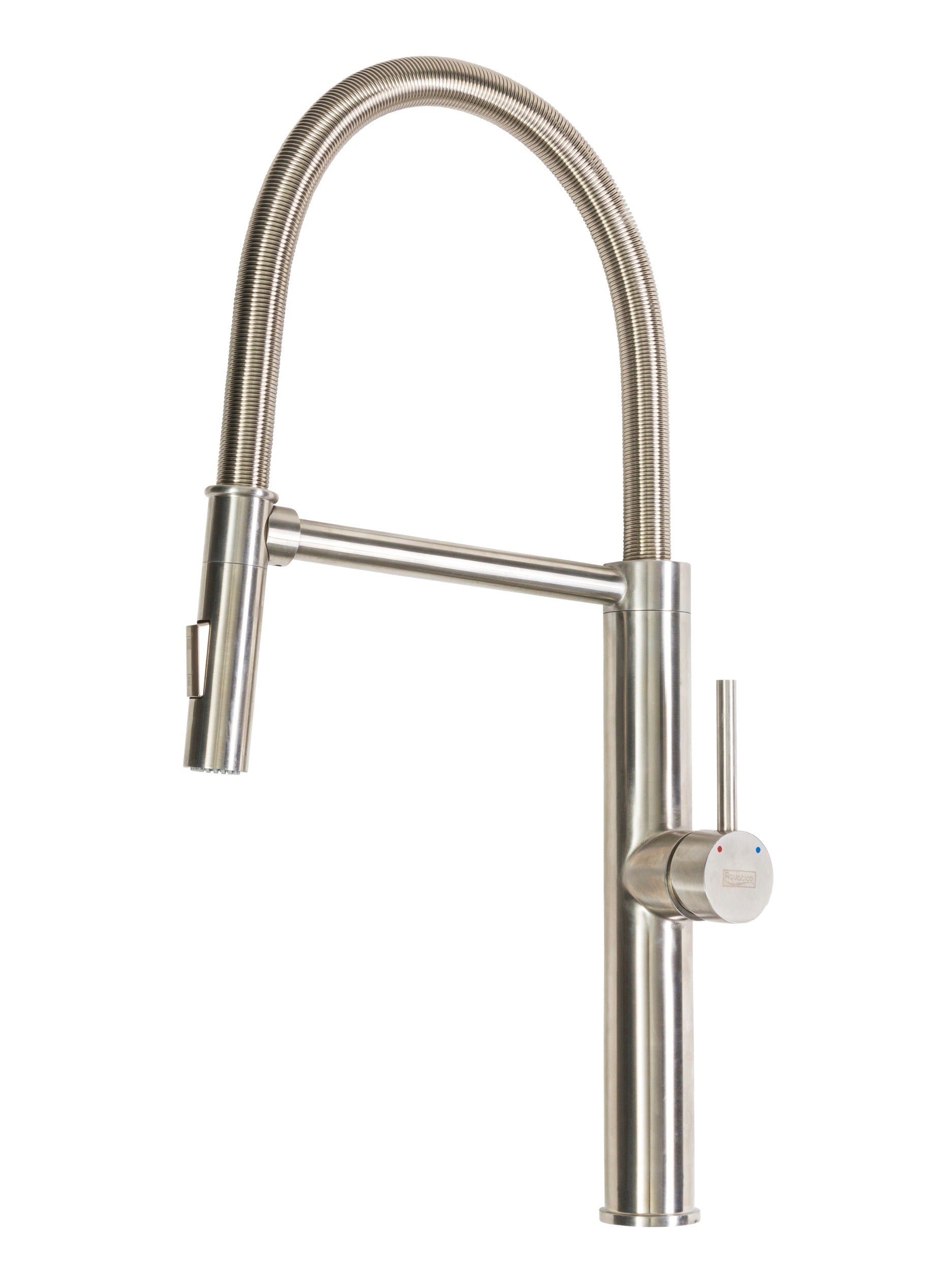 SPYRO Magnetic Docking Tap Single Lever Flexible Stainless Steel Spiral Spout