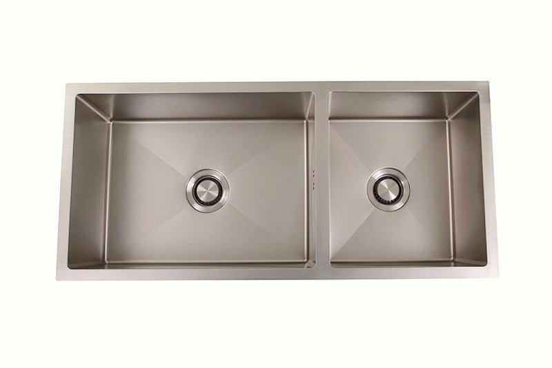 DUOGRANDE Nano Coated Double Sink Deep Bowl System 500mm x 350mm
